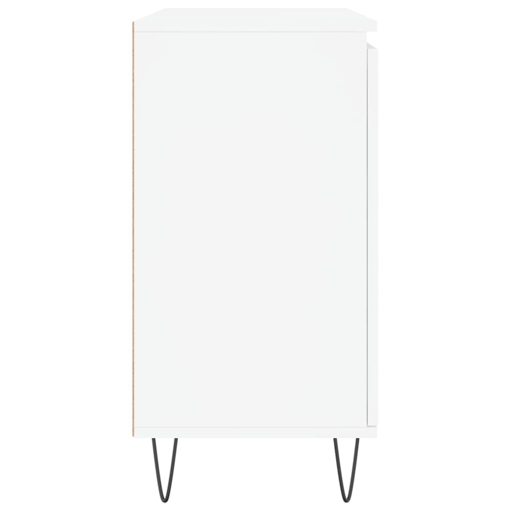 vidaXL Sideboard White 101.5x35x70 cm Engineered Wood