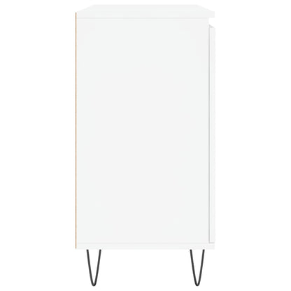 vidaXL Sideboard White 101.5x35x70 cm Engineered Wood