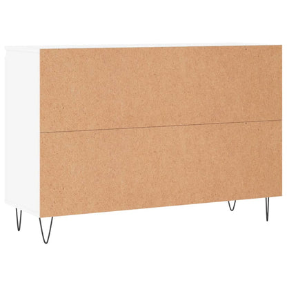 vidaXL Sideboard White 101.5x35x70 cm Engineered Wood
