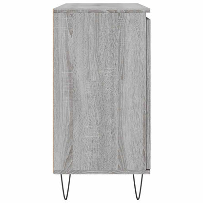 vidaXL Sideboard Grey Sonoma 101.5x35x70 cm Engineered Wood