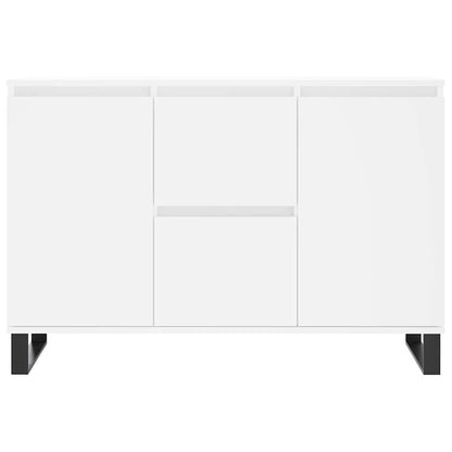 vidaXL Sideboard White 101.5x35x70 cm Engineered Wood