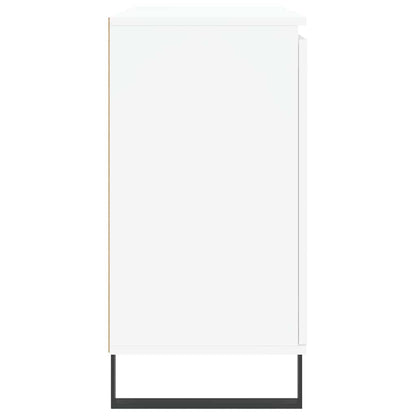 vidaXL Sideboard White 101.5x35x70 cm Engineered Wood
