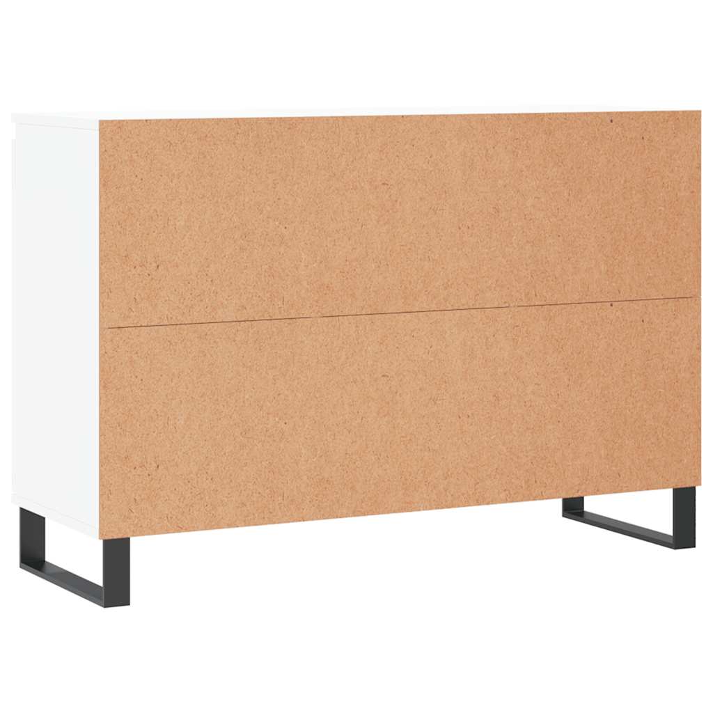 vidaXL Sideboard White 101,5x35x70 cm Engineered Wood