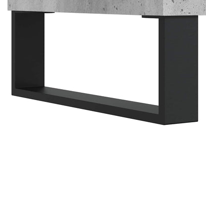 vidaXL Sideboard Concrete Grey 101.5x35x70 cm Engineered Wood