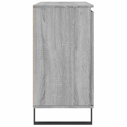vidaXL Sideboard Grey Sonoma 101.5x35x70 cm Engineered Wood