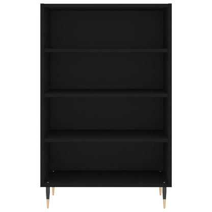 vidaXL Highboard Black 57x35x90 cm Engineered Wood