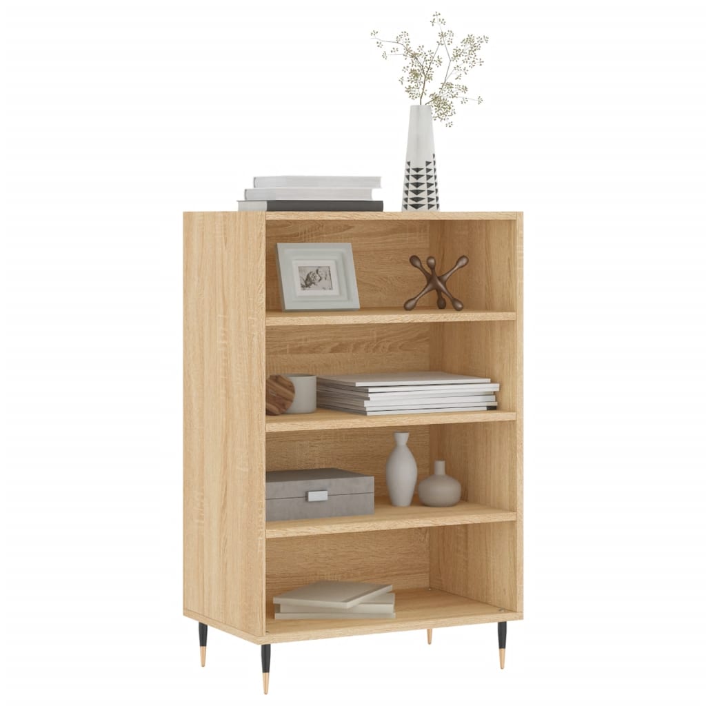 vidaXL Highboard Sonoma Oak 57x35x90 cm Engineered Wood