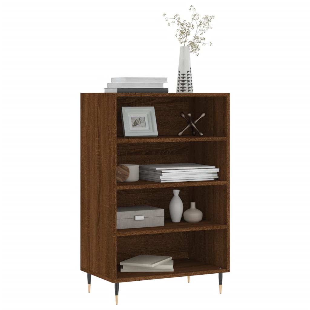 vidaXL Highboard Brown Oak 57x35x90 cm Engineered Wood