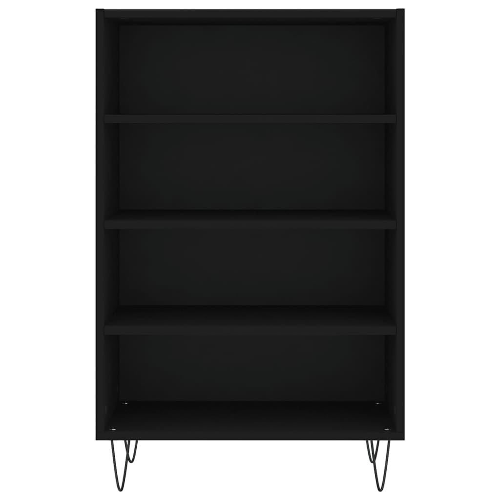 vidaXL Highboard Black 57x35x90 cm Engineered Wood