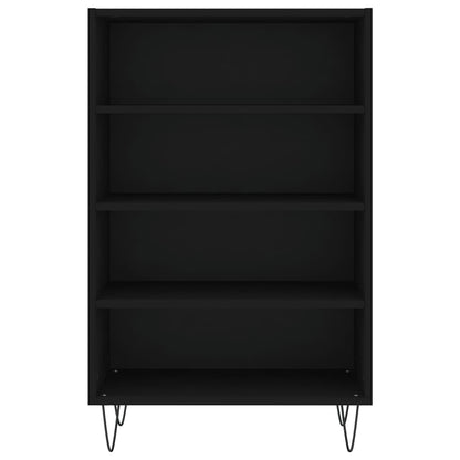 vidaXL Highboard Black 57x35x90 cm Engineered Wood