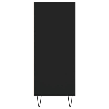 vidaXL Highboard Black 57x35x90 cm Engineered Wood