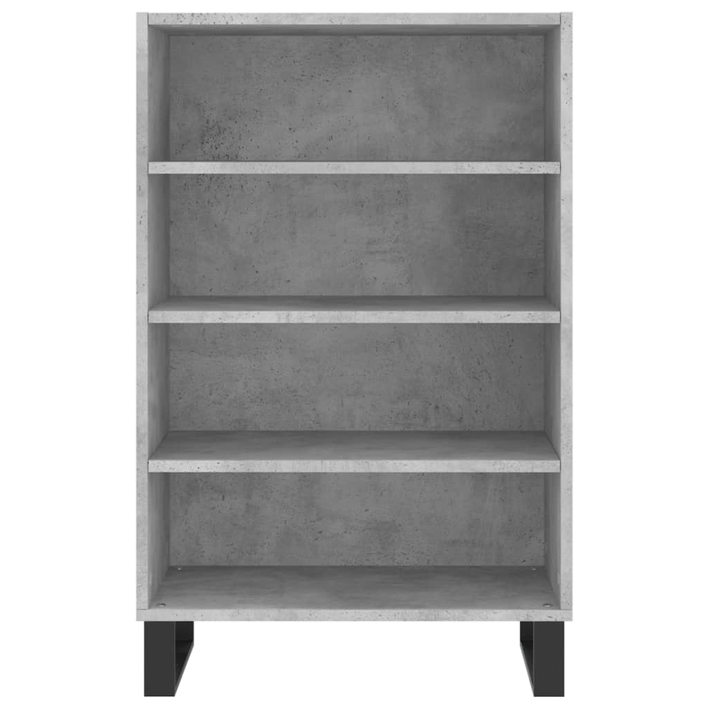 vidaXL Highboard Concrete Grey 57x35x90 cm Engineered Wood