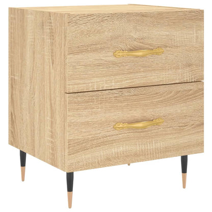 vidaXL Bedside Cabinet Sonoma Oak 40x35x47,5 cm Engineered Wood