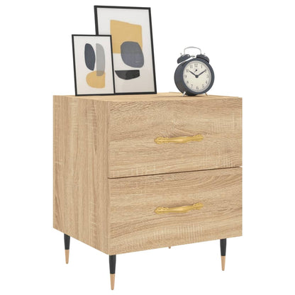 vidaXL Bedside Cabinet Sonoma Oak 40x35x47,5 cm Engineered Wood