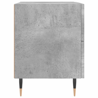 vidaXL Bedside Cabinet Concrete Grey 40x35x47,5 cm Engineered Wood