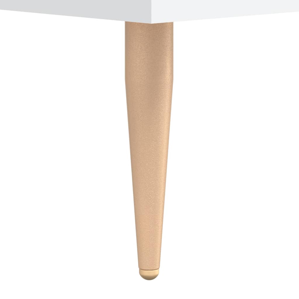 vidaXL Bedside Cabinets 2 pcs White 40x35x47,5 cm Engineered Wood