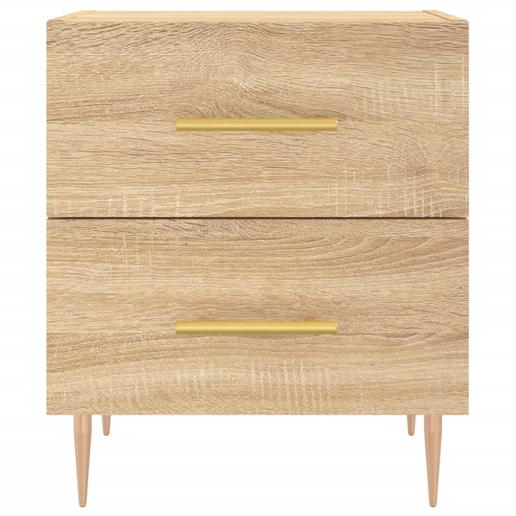 vidaXL Bedside Cabinet Sonoma Oak 40x35x47.5 cm Engineered Wood