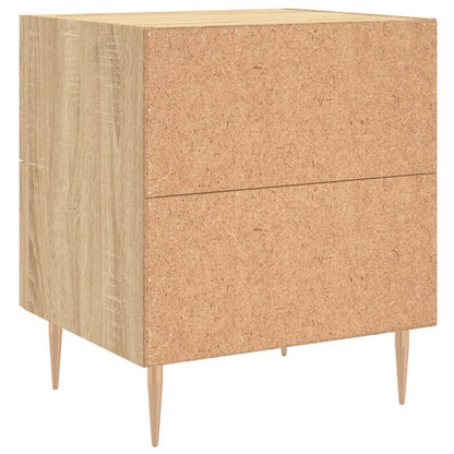 vidaXL Bedside Cabinets 2 pcs Sonoma Oak 40x35x47.5 cm Engineered Wood