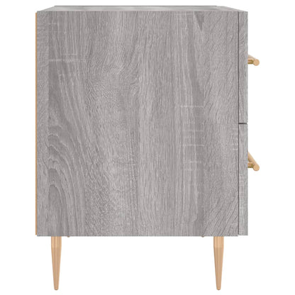 vidaXL Bedside Cabinet Grey Sonoma 40x35x47,5 cm Engineered Wood