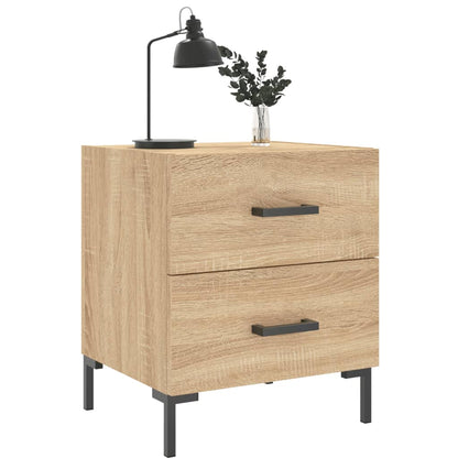 vidaXL Bedside Cabinet Sonoma Oak 40x35x47,5 cm Engineered Wood