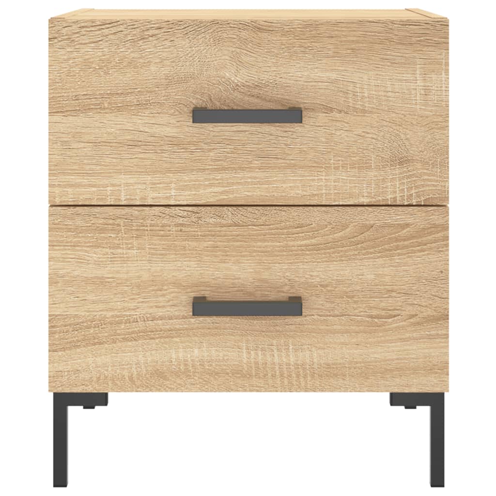 vidaXL Bedside Cabinet Sonoma Oak 40x35x47.5 cm Engineered Wood