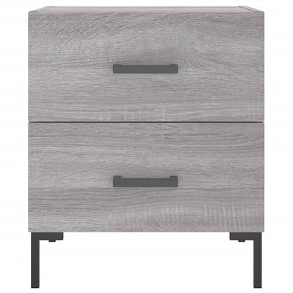 vidaXL Bedside Cabinet Grey Sonoma 40x35x47,5 cm Engineered Wood