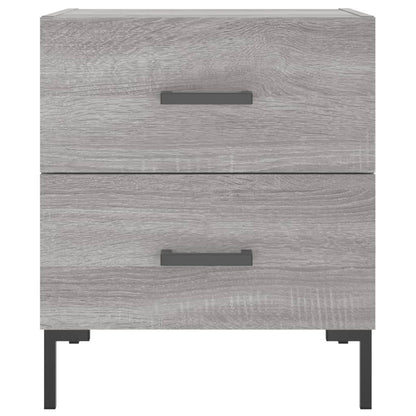 vidaXL Bedside Cabinets 2 pcs Grey Sonoma 40x35x47.5 cm Engineered Wood