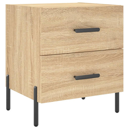 vidaXL Bedside Cabinet Sonoma Oak 40x35x47,5 cm Engineered Wood