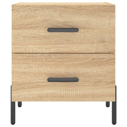 vidaXL Bedside Cabinet Sonoma Oak 40x35x47,5 cm Engineered Wood