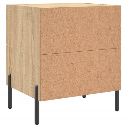 vidaXL Bedside Cabinet Sonoma Oak 40x35x47.5 cm Engineered Wood