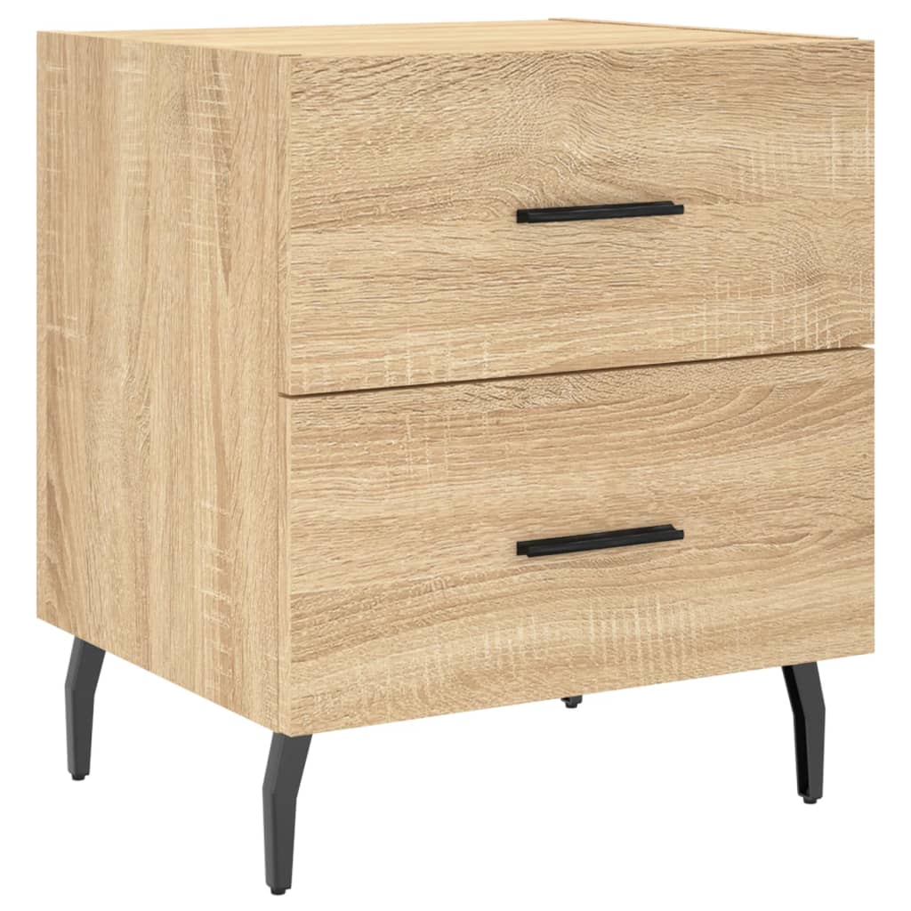 vidaXL Bedside Cabinet Sonoma Oak 40x35x47,5 cm Engineered Wood