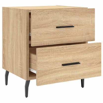 vidaXL Bedside Cabinet Sonoma Oak 40x35x47,5 cm Engineered Wood