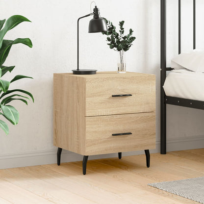 vidaXL Bedside Cabinet Sonoma Oak 40x35x47,5 cm Engineered Wood