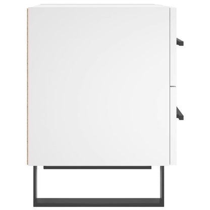 vidaXL Bedside Cabinets 2 pcs White 40x35x47.5 cm Engineered Wood