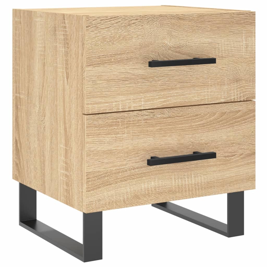vidaXL Bedside Cabinet Sonoma Oak 40x35x47,5 cm Engineered Wood
