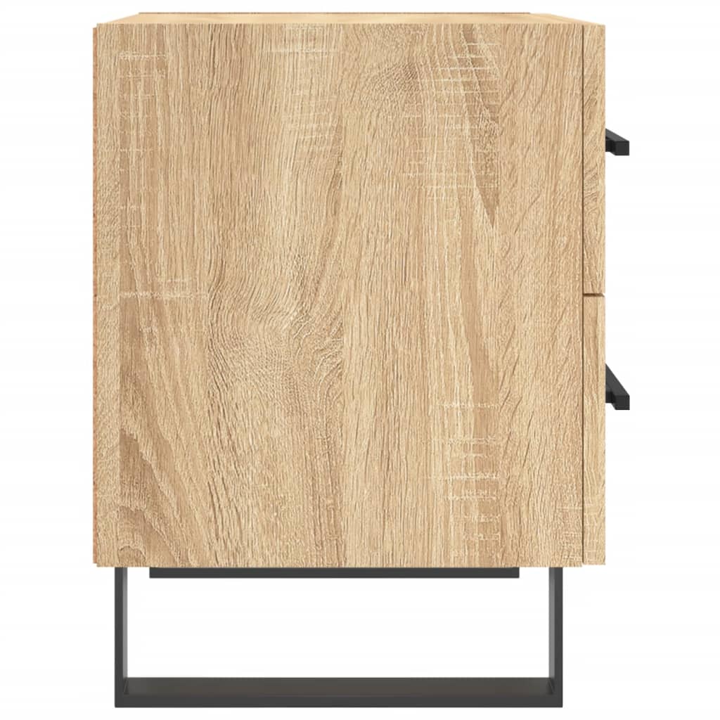 vidaXL Bedside Cabinet Sonoma Oak 40x35x47,5 cm Engineered Wood
