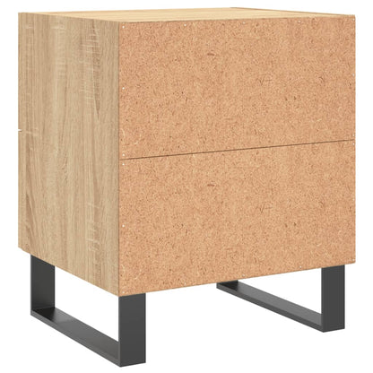 vidaXL Bedside Cabinets 2 pcs Sonoma Oak 40x35x47.5 cm Engineered Wood