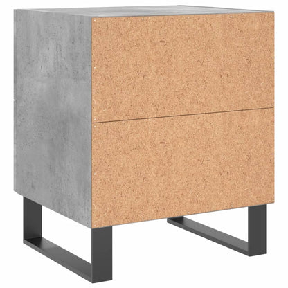 vidaXL Bedside Cabinet Concrete Grey 40x35x47,5 cm Engineered Wood
