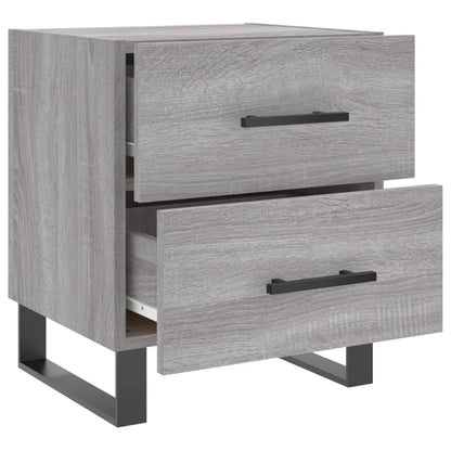 vidaXL Bedside Cabinet Grey Sonoma 40x35x47.5 cm Engineered Wood
