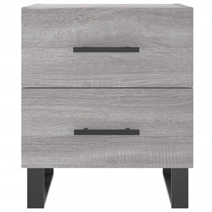 vidaXL Bedside Cabinet Grey Sonoma 40x35x47.5 cm Engineered Wood