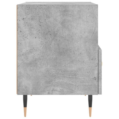 vidaXL Bedside Cabinets 2 pcs Concrete Grey 40x35x47.5 cm Engineered Wood