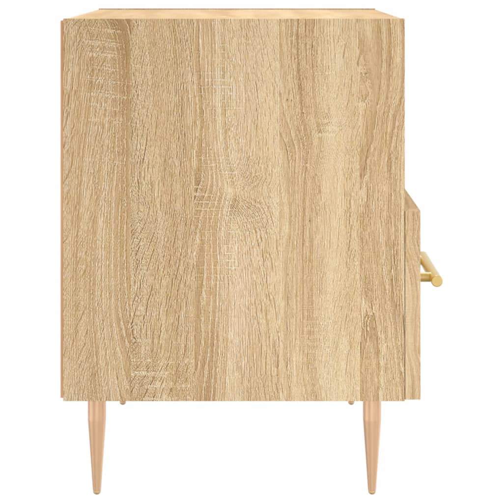 vidaXL Bedside Cabinet Sonoma Oak 40x35x47,5 cm Engineered Wood