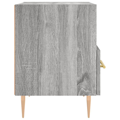 vidaXL Bedside Cabinet Grey Sonoma 40x35x47.5 cm Engineered Wood