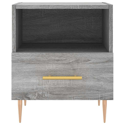 vidaXL Bedside Cabinets 2 pcs Grey Sonoma 40x35x47.5 cm Engineered Wood