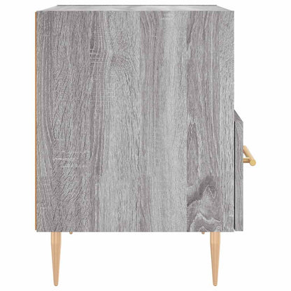 vidaXL Bedside Cabinets 2 pcs Grey Sonoma 40x35x47.5 cm Engineered Wood