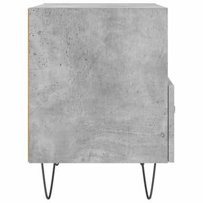 vidaXL Bedside Cabinets 2 pcs Concrete Grey 40x35x47.5 cm Engineered Wood
