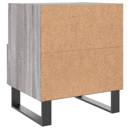 vidaXL Bedside Cabinet Grey Sonoma 40x35x47.5 cm Engineered Wood