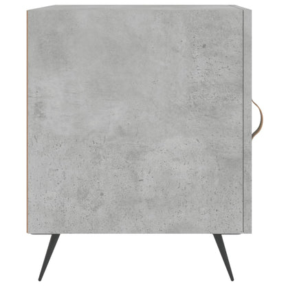 vidaXL Bedside Cabinets 2 pcs Concrete Grey 40x40x50 cm Engineered Wood