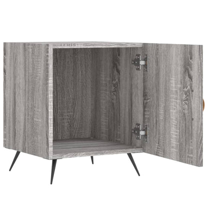 vidaXL Bedside Cabinets 2 pcs Grey Sonoma 40x40x50 cm Engineered Wood