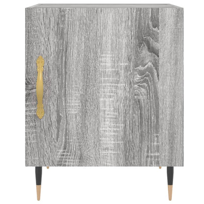 vidaXL Bedside Cabinets 2 pcs Grey Sonoma 40x40x50 cm Engineered Wood